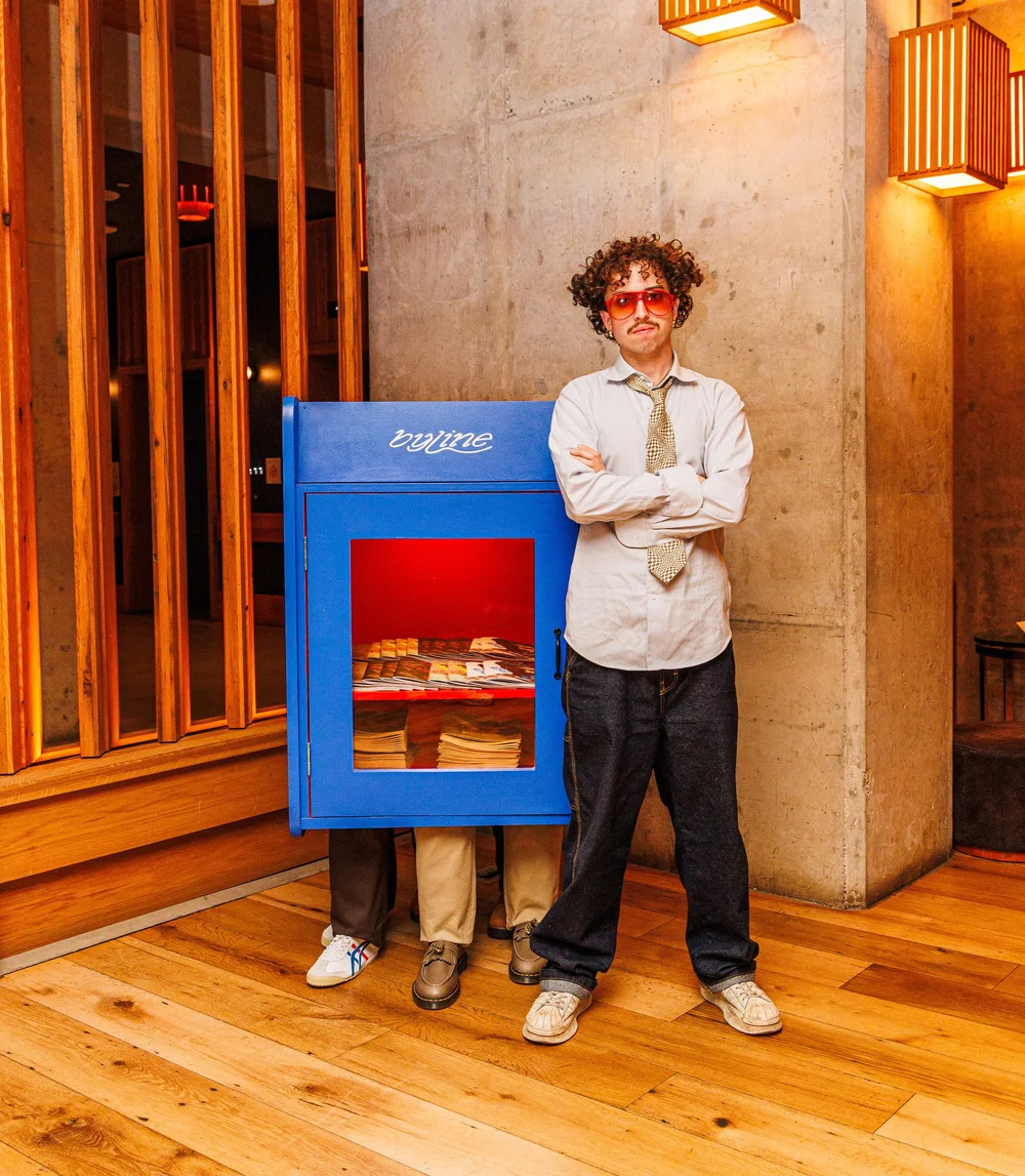 PITTERPATTER X BYLINE MAGAZINE NEWSSTAND